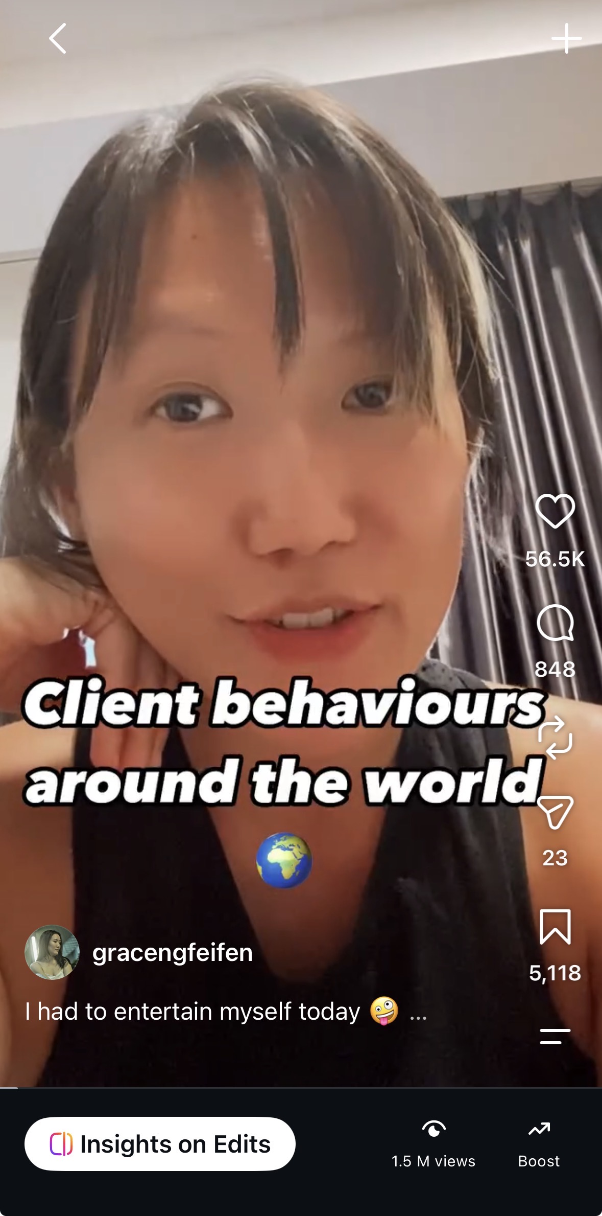 Still from short-form video: Client Behaviours Around the World